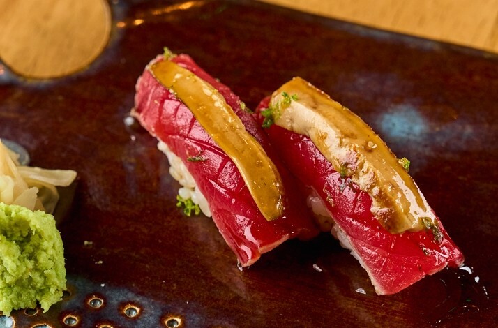 Sushi at 99 Sushi Bar & Restaurant Dubai.