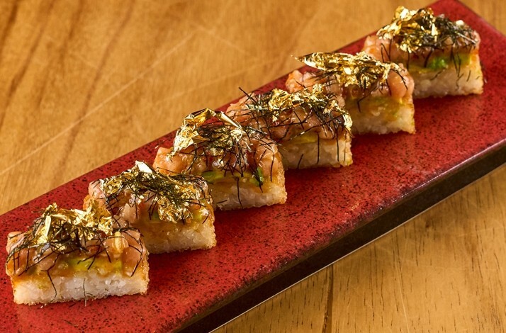 Sushi rolls from 99 Sushi Bar & Restaurant Dubai.