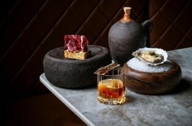 Selection of dishes by Chef Víctor Torres served at Quirat - Hotel Intercontinental Barcelona.