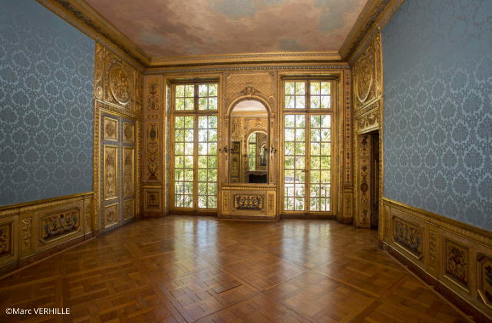 Beautifully decorated interior of Paris's Hôtel de Lauzun. ©  Marc VERHILLE.